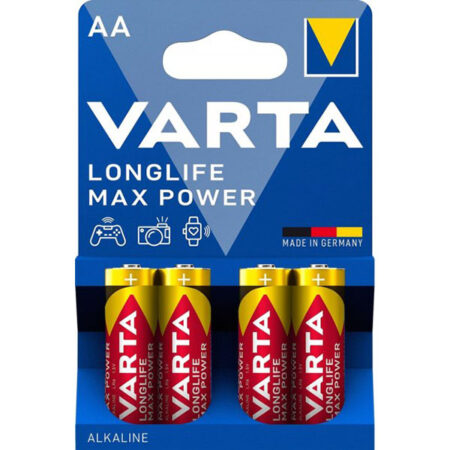 Елемент живлення AA<br> Long life max power (LR6)<br> блістер (4 шт)