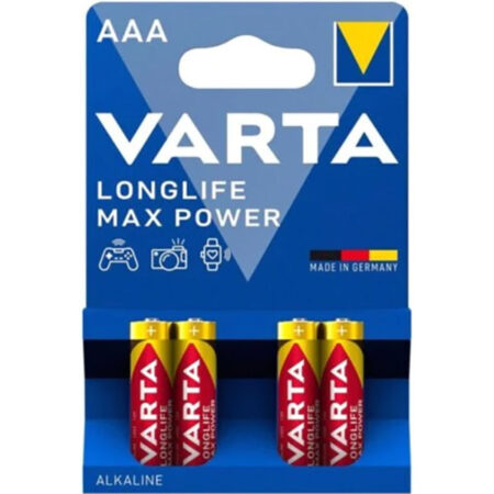 Елемент живлення AAA<br> Long life max power (LR03)<br> блістер (4 шт)