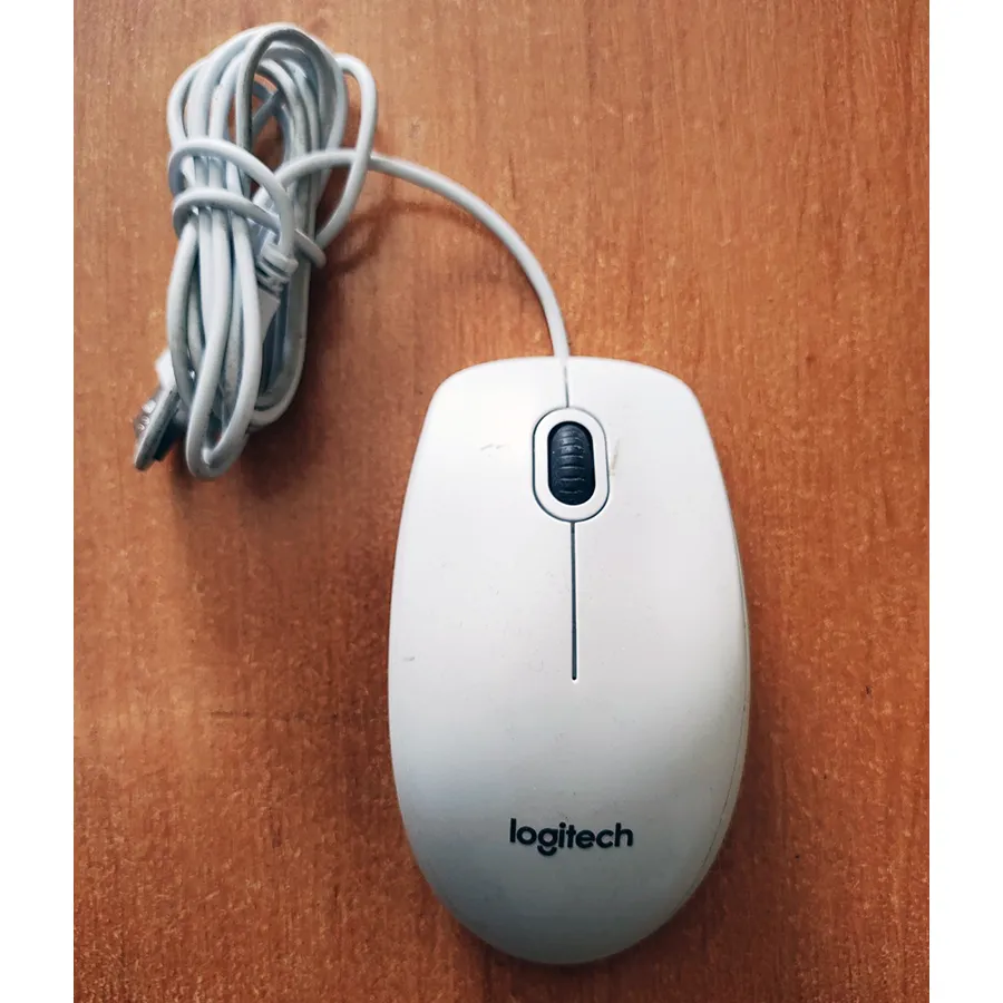 Миша Logitech B100 біла